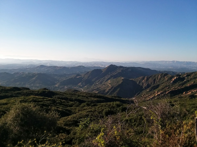 The view without the car, with better lighting